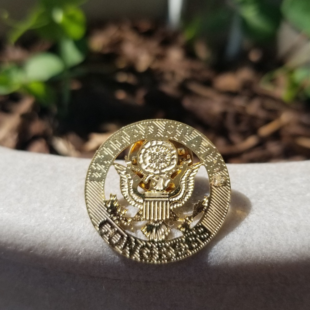Vintage Authentic United States Congress Lapel Pin